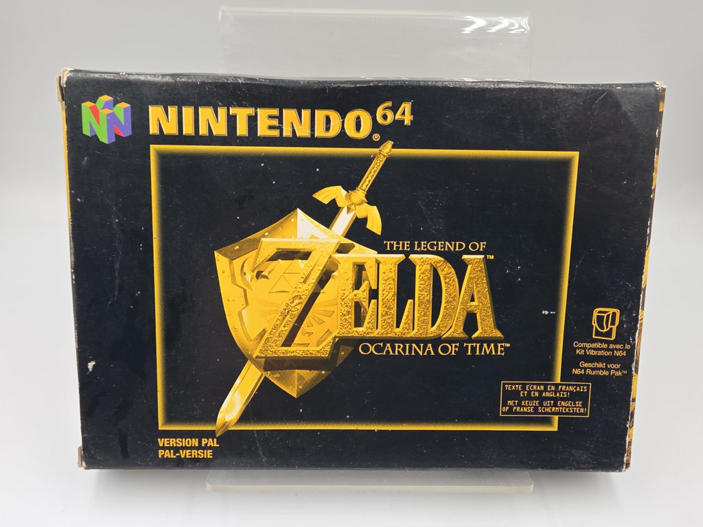 N64 Nintendo 64 The Legend of Zelda Ocarina of Time mit OVP und Anleitung FAH