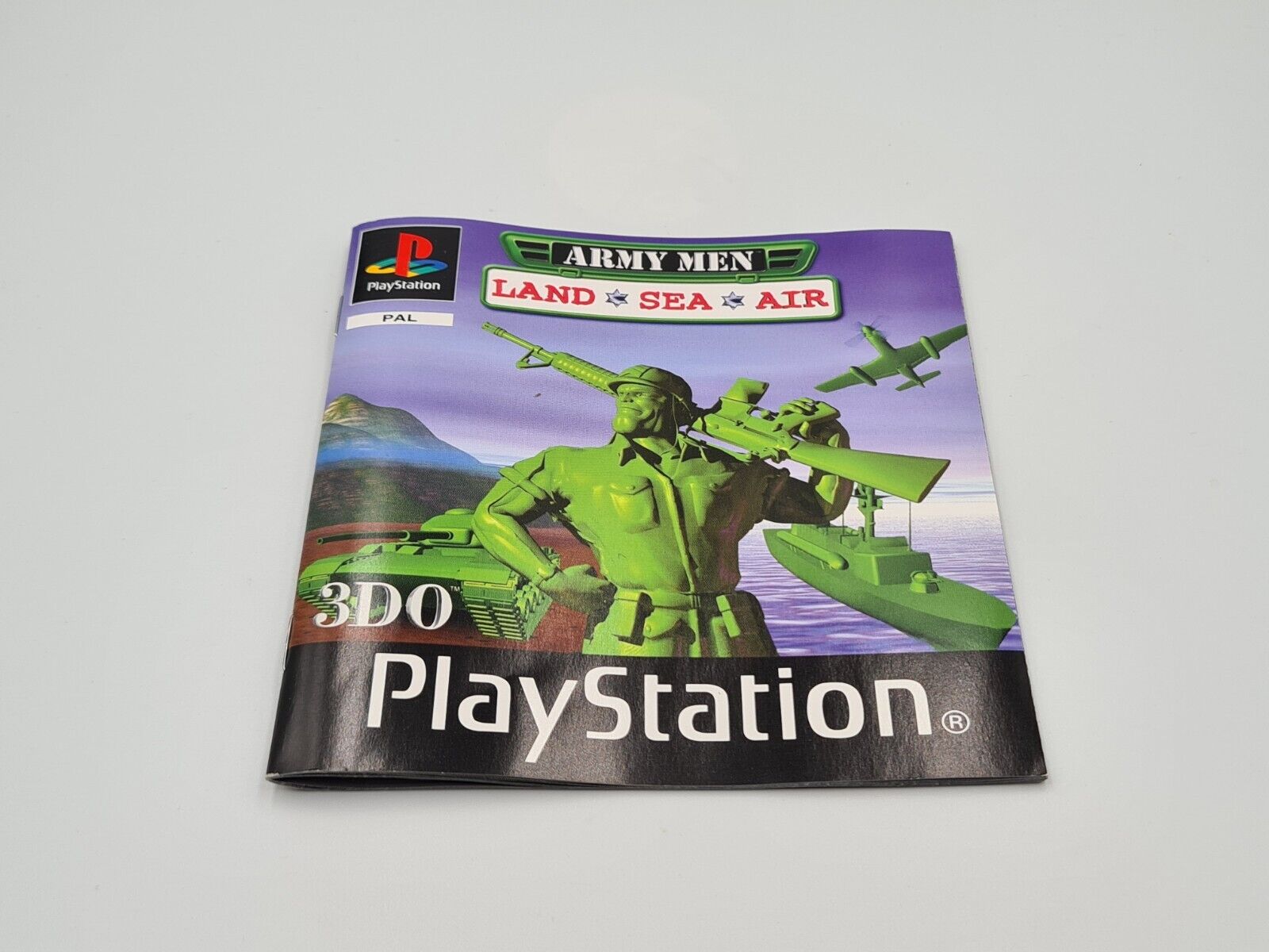 PS1 Playstation 1 Army Men Land Sea Air mit OVP und Anleitung Deutsch - T-Retro-Games 