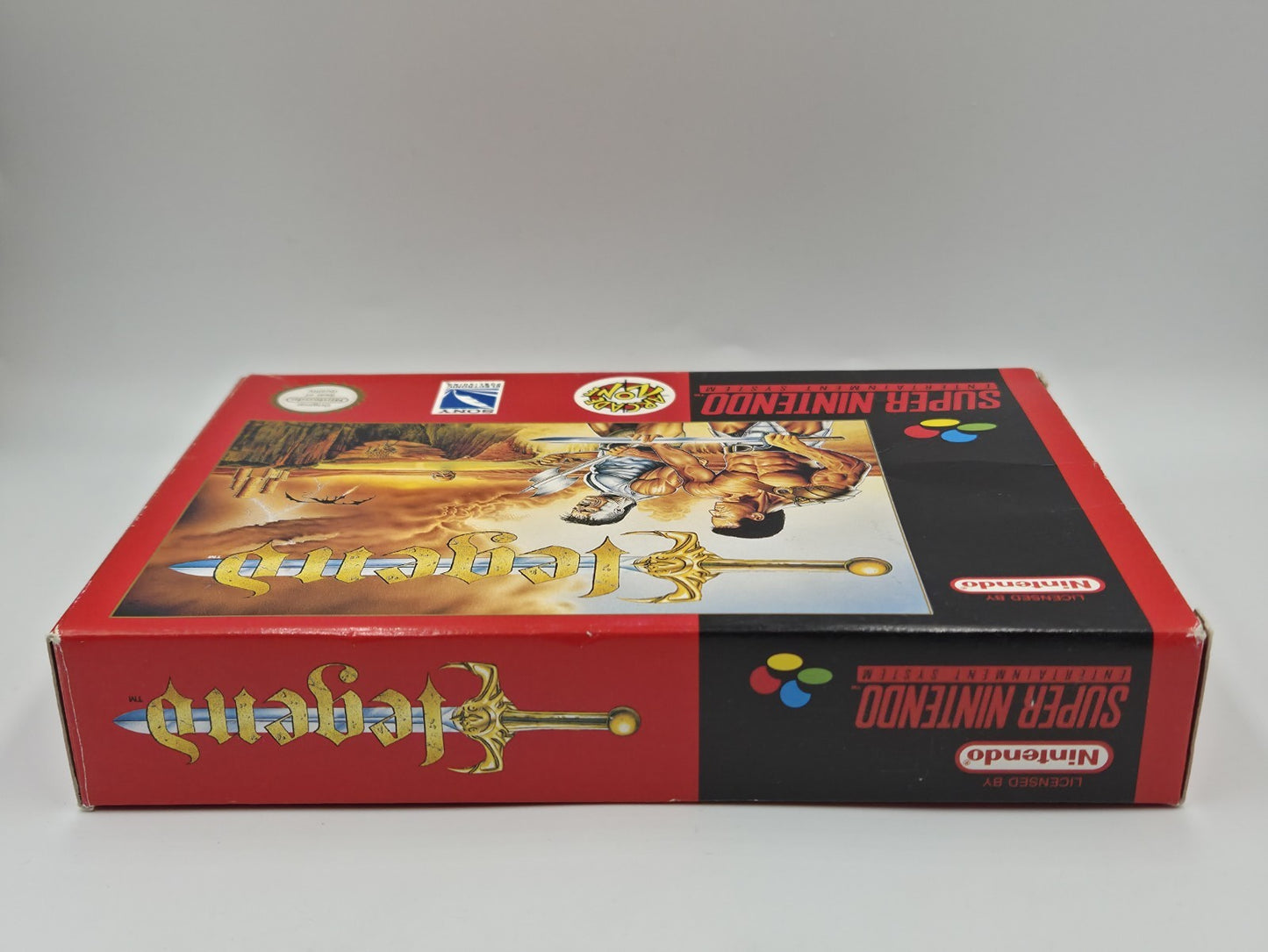 SNES Super Nintendo Legend mit OVP und Anleitung UKV