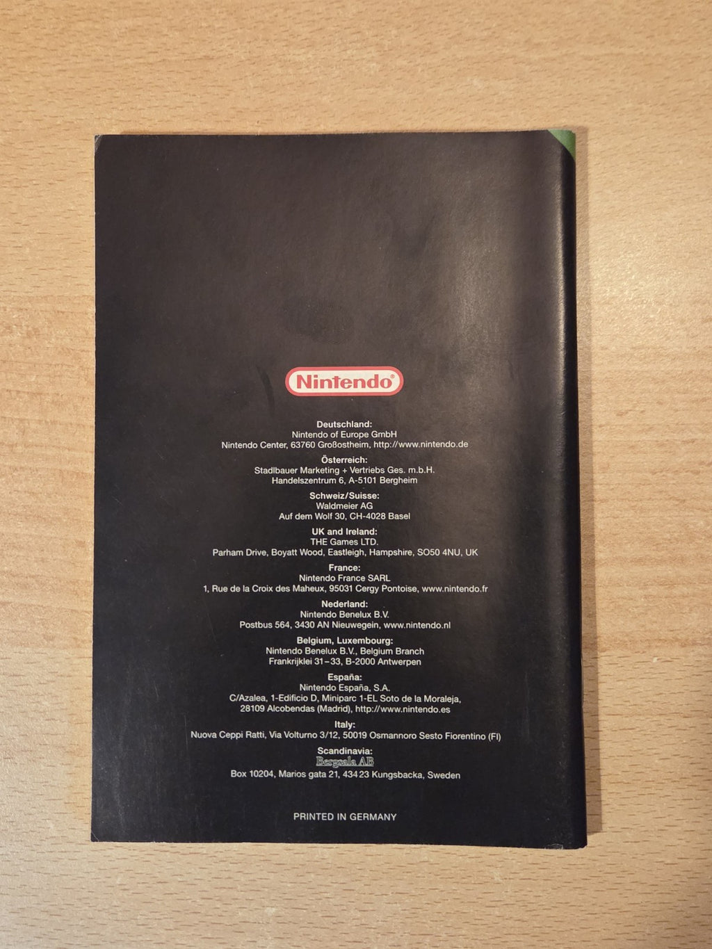 N64 Nintendo 64 Mario Party 2 Spielanleitung Instruction Booklet EUR