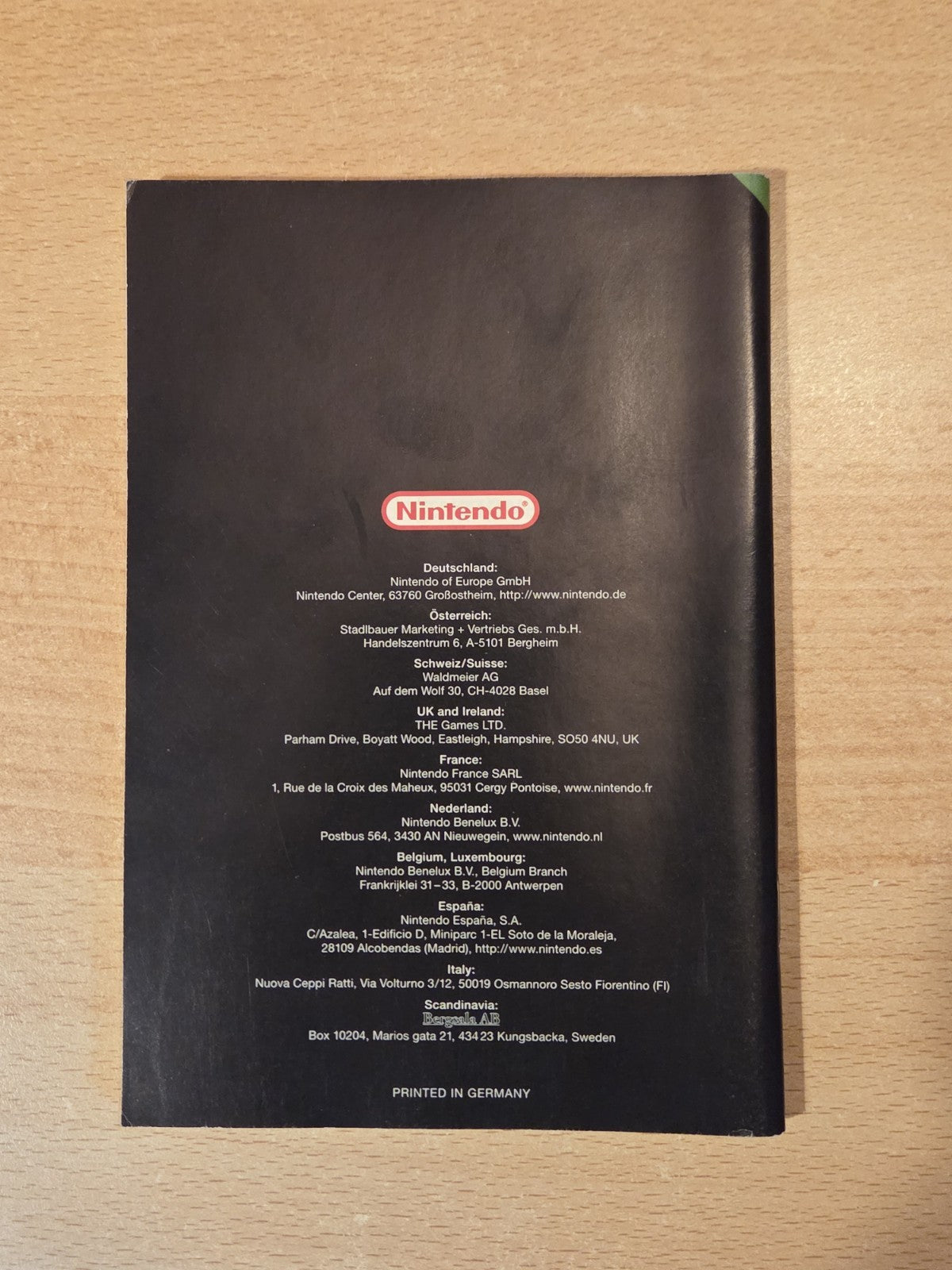 N64 Nintendo 64 Mario Party 2 Spielanleitung Instruction Booklet EUR