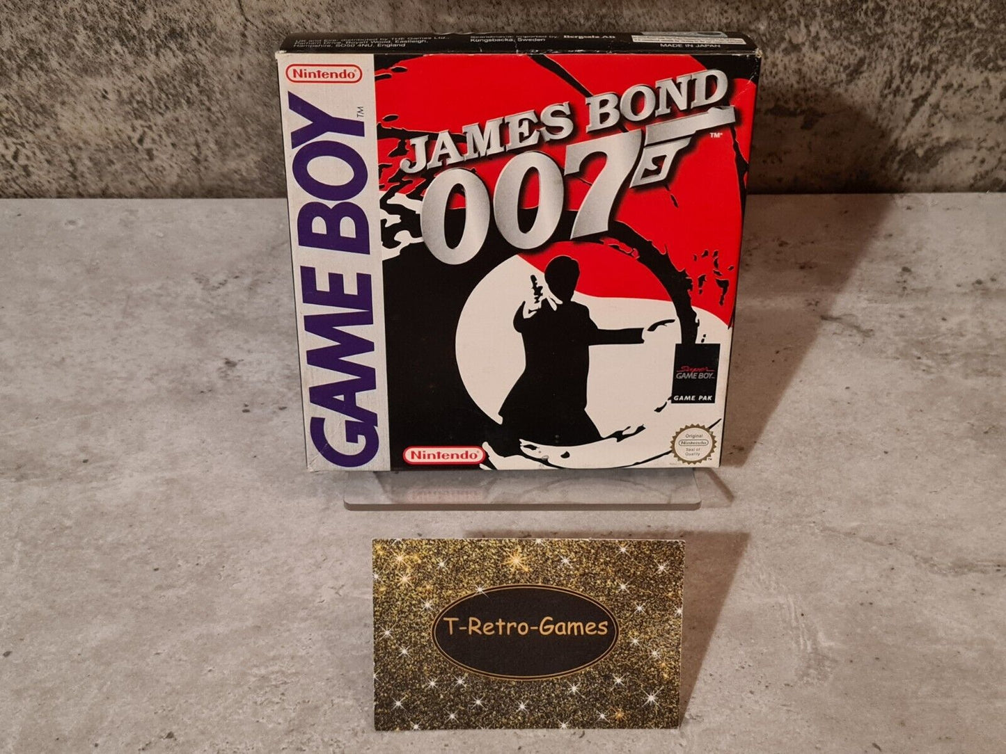 Nintendo Game Boy Classic James Bond 007 mit OVP und Anleitung NUKV - T-Retro-Games 