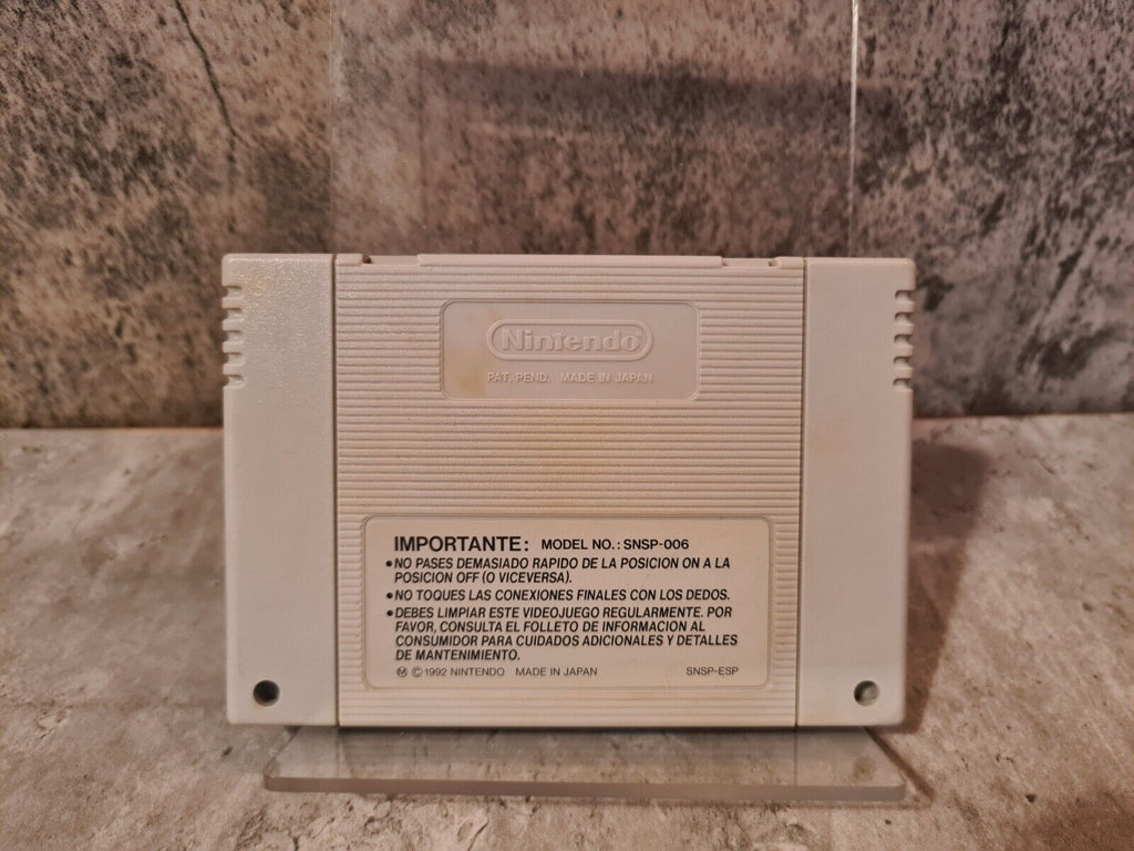 SNES Super Nintendo Sensible Soccer European Champions Modul ESP - T-Retro-Games 