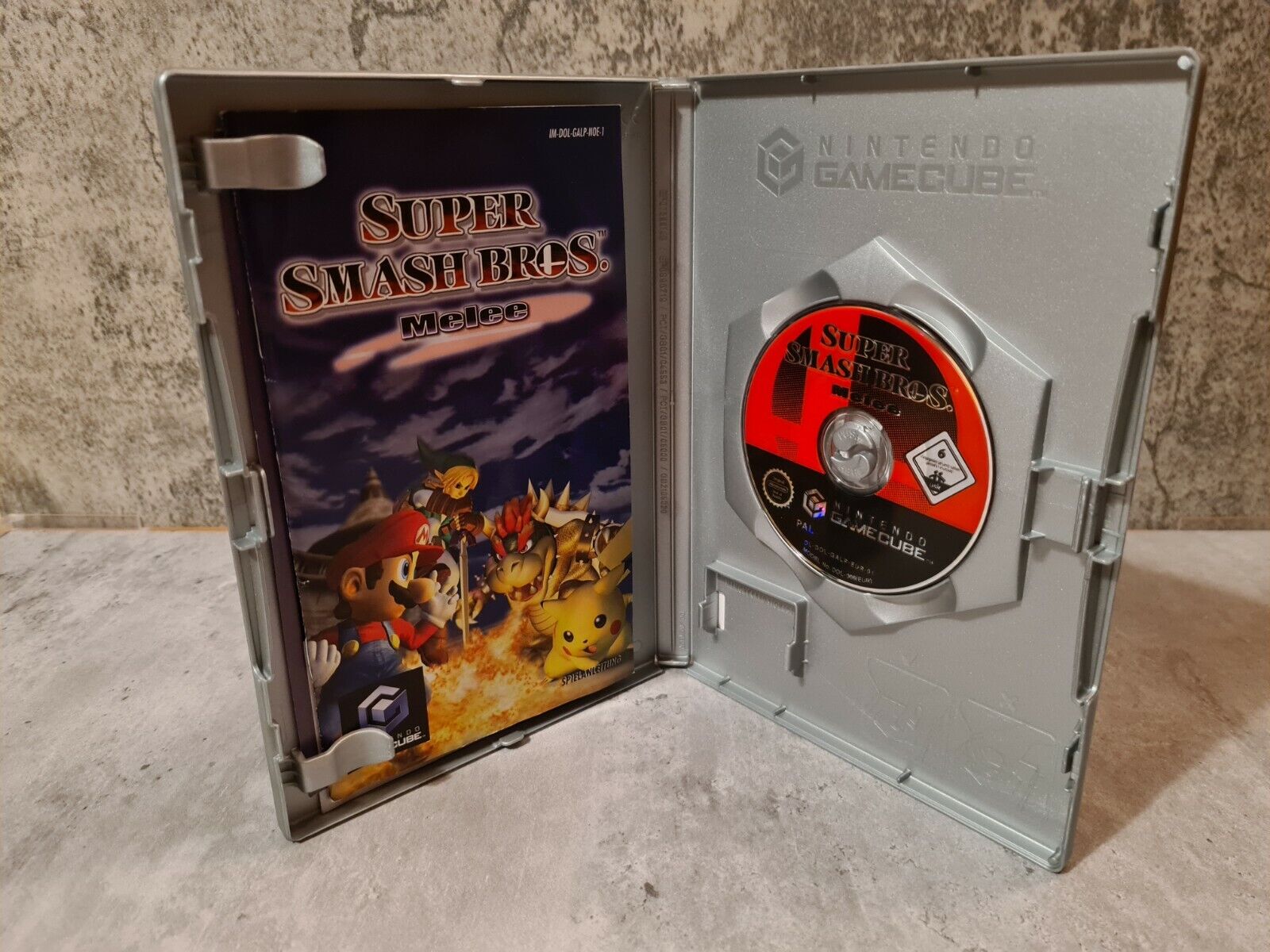Nintendo GameCube Super Smash Bros. Melee mit OVP und Anleitung NOE - T-Retro-Games 