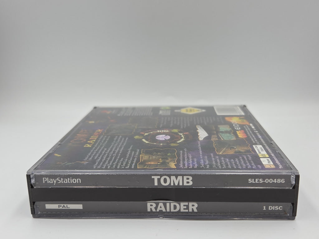 PS1 Playstation 1 Spiel Tomb Raider mit OVP und Anleitung Deutsch Big Box