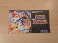 Sega Mega Drive Sonic Spinball Instruction Booklet Spielanleitung