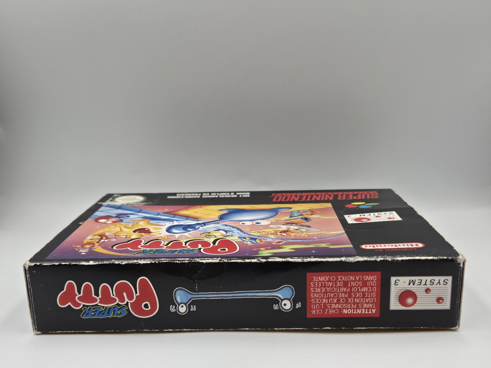 SNES Super Nintendo Super Putty mit OVP und Anleitung FAH