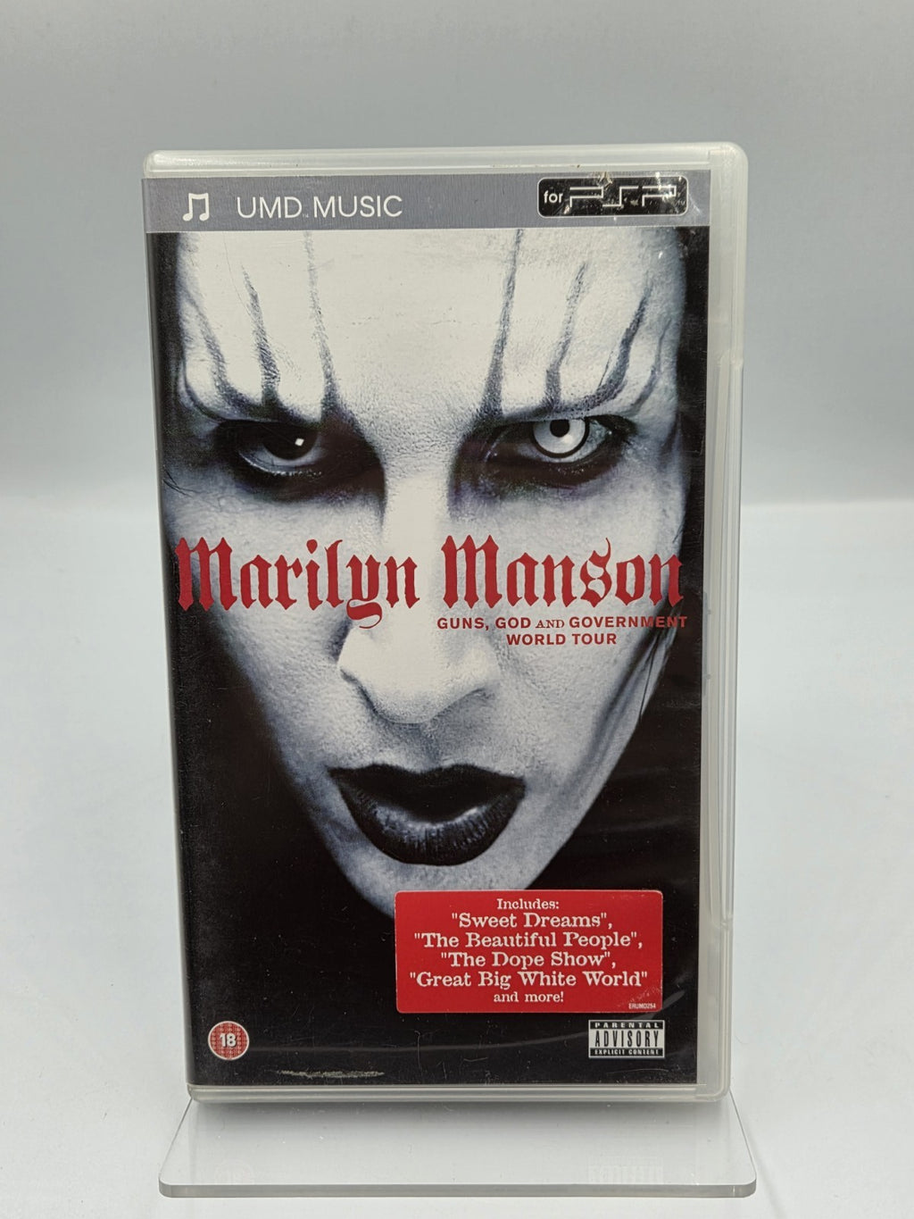 Sony PSP UMD. Video Marylin Manson World Tour - T-Retro-Games 