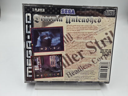 Sega Mega-CD Spiel Dracula Unleashed mit OVP+Anleitung Multi Language 2 Discs