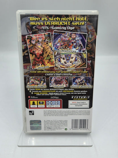 Sony PSP Spiel Williams Pinball Classics mit OVP und Anleitung Deutsch