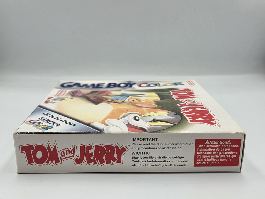 Nintendo Game Boy Color Tom and Jerry mit OVP und Anleitung EUR - T-Retro-Games 