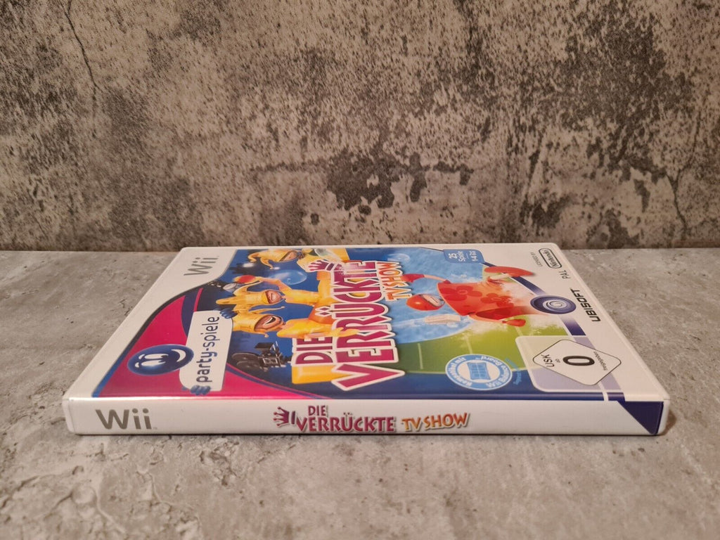 Nintendo Wii Spiel Die verrückte TV Show mit OVP und Anleitung NOE - T-Retro-Games 