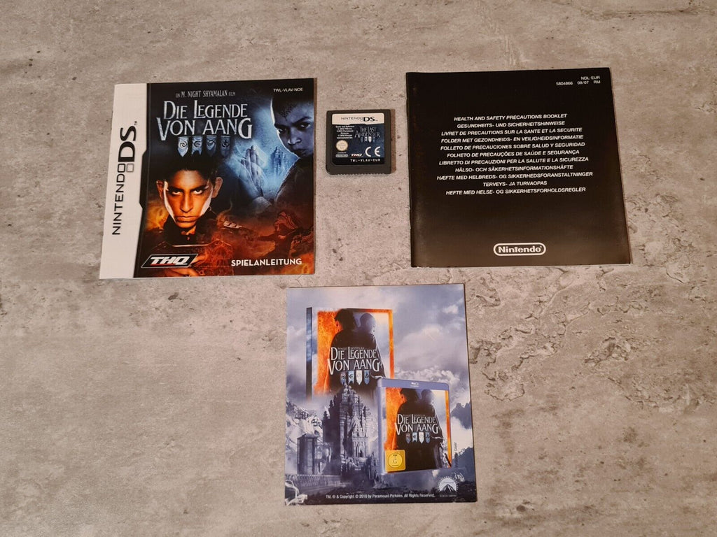 Nintendo DS Die Legende von Aang mit OVP und Anleitung NOE - T-Retro-Games 