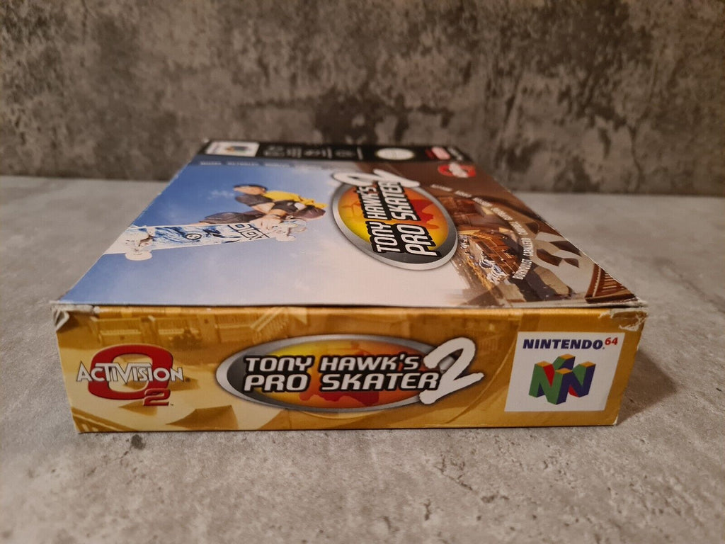 N64 Nintendo 64 Tony Hawk's Pro Skater 2 mit OVP und Anleitung UKV - T-Retro-Games 