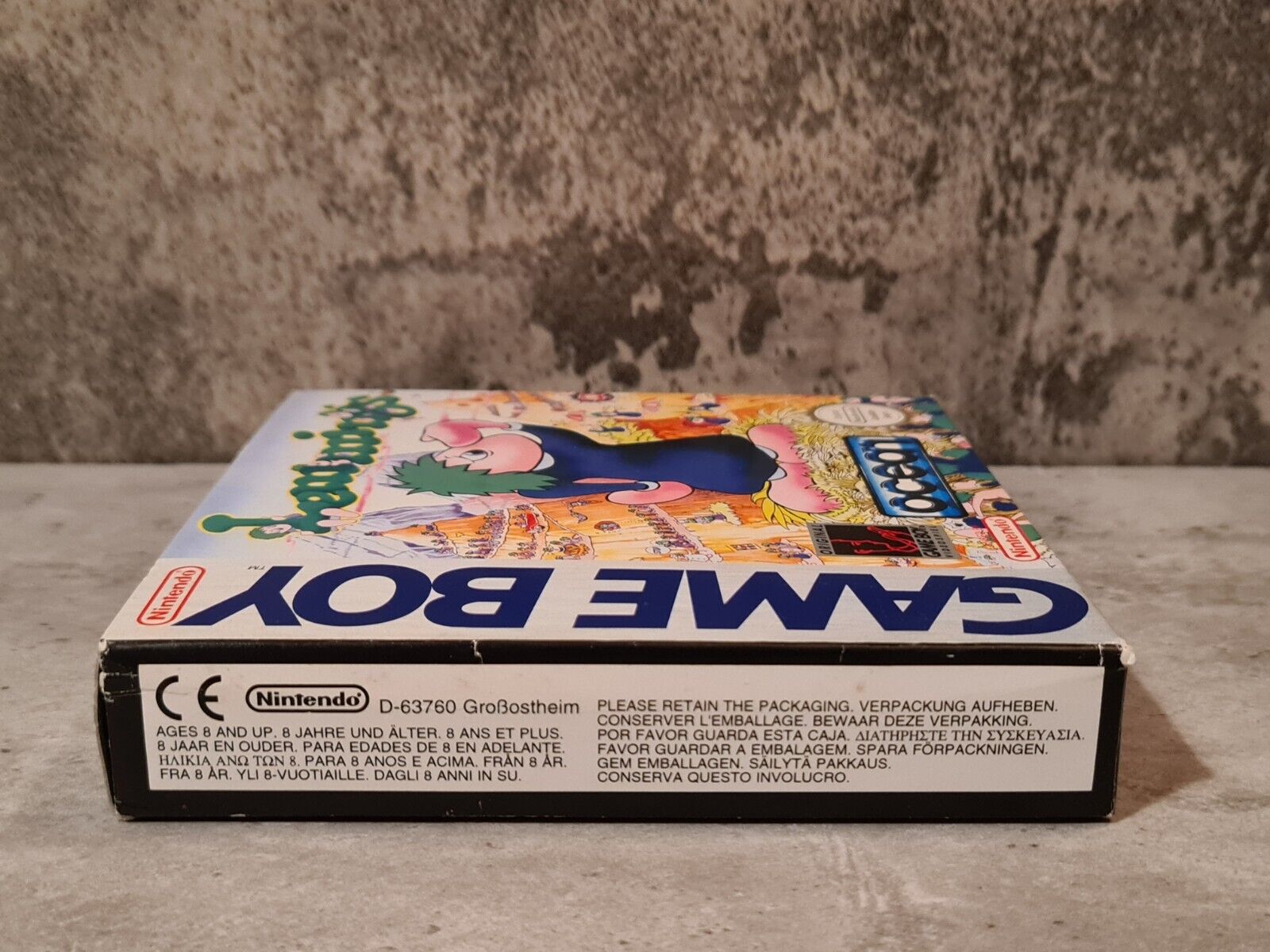 Nintendo Game Boy Classic Spiel Lemmings mit OVP und Anleitung NOE - T-Retro-Games 