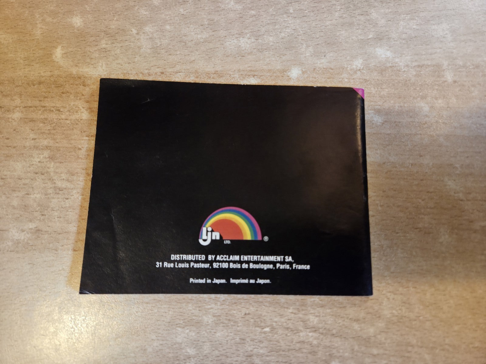 NES Alien 3 Spielanleitung Instruction Booklet FRA