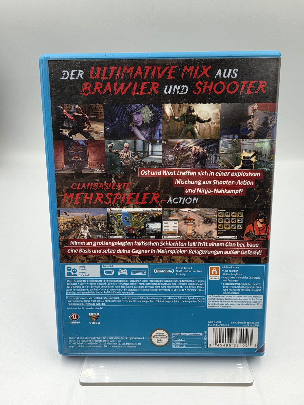 Nintendo Wii U Spiel Devil's Third OVP