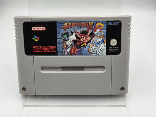 SNES Super Nintendo Aero The Acro-Bat 2 Modul FAH