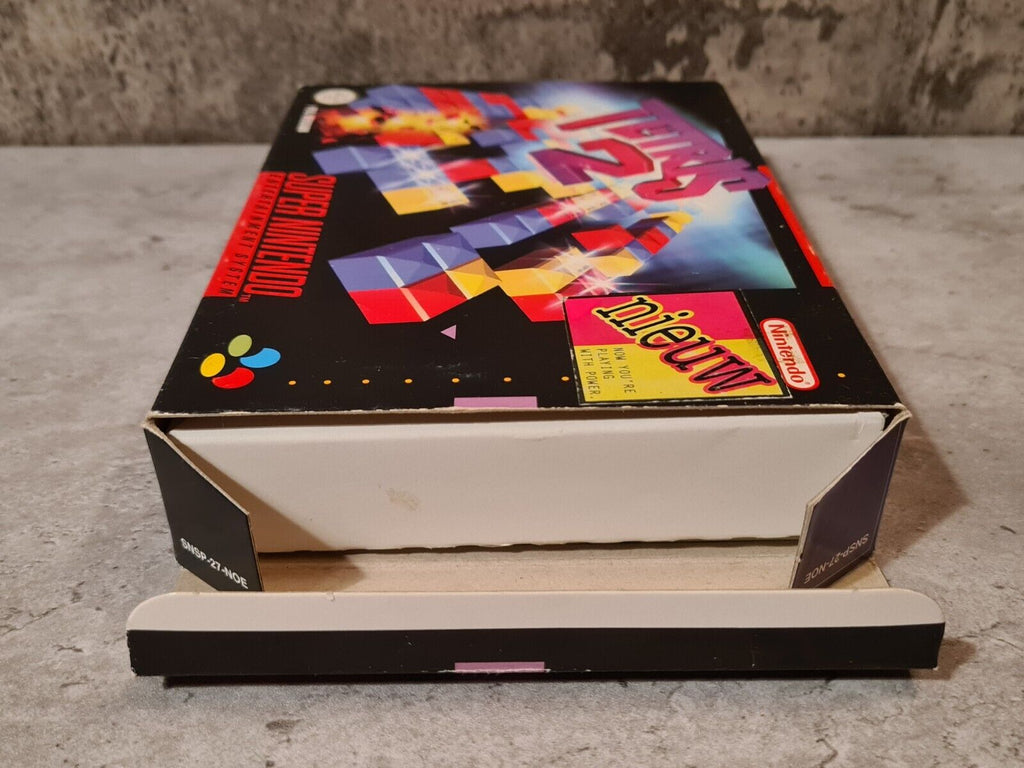 SNES Super Nintendo Tetris 2 mit OVP und Anleitung NOE - T-Retro-Games 