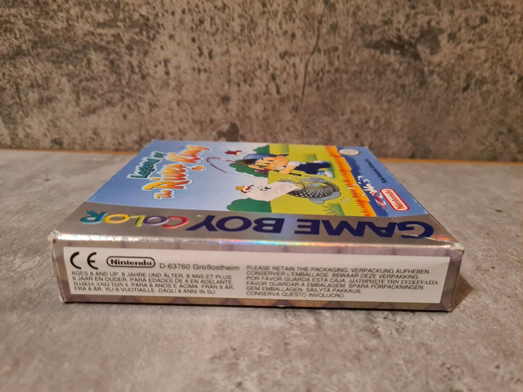 Nintendo Game Boy Color Legend of The River King mit OVP und Anleitung NOE - T-Retro-Games 