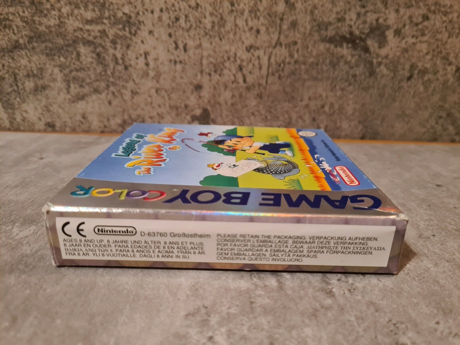 Nintendo Game Boy Color Legend of The River King mit OVP und Anleitung NOE - T-Retro-Games 
