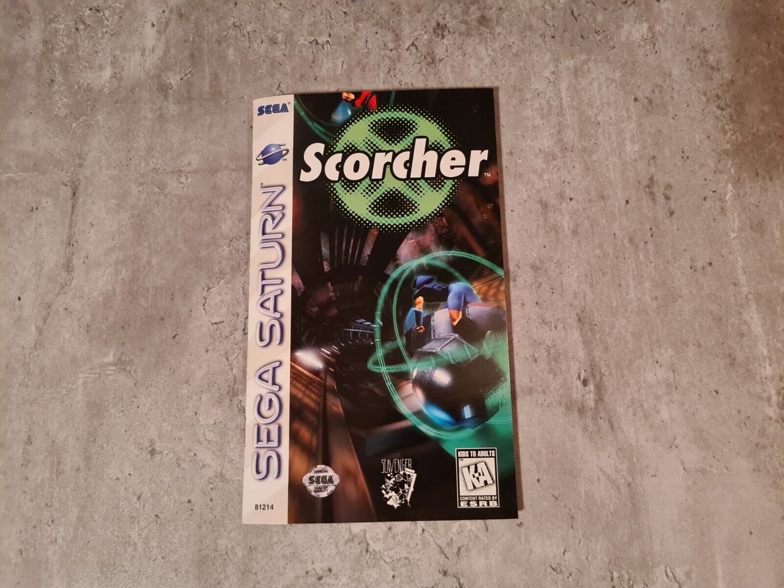 Sega Saturn Scorcher mit OVP und Anleitung NTSC-USA - T-Retro-Games 