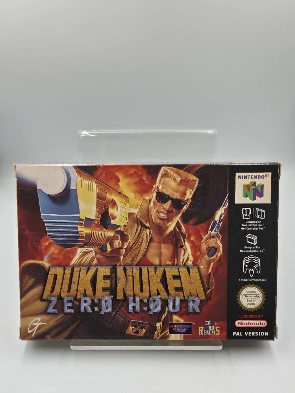 N64 Nintendo 64  Spiel Duke Nukem Zero Hour mit OVP und Anleitung NOE