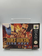 N64 Nintendo 64  Spiel Duke Nukem Zero Hour mit OVP und Anleitung NOE