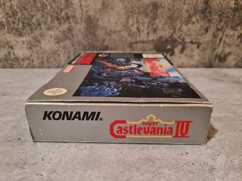 SNES Super Nintendo Super Castlevania IV mit OVP und Anleitung NOE - T-Retro-Games 