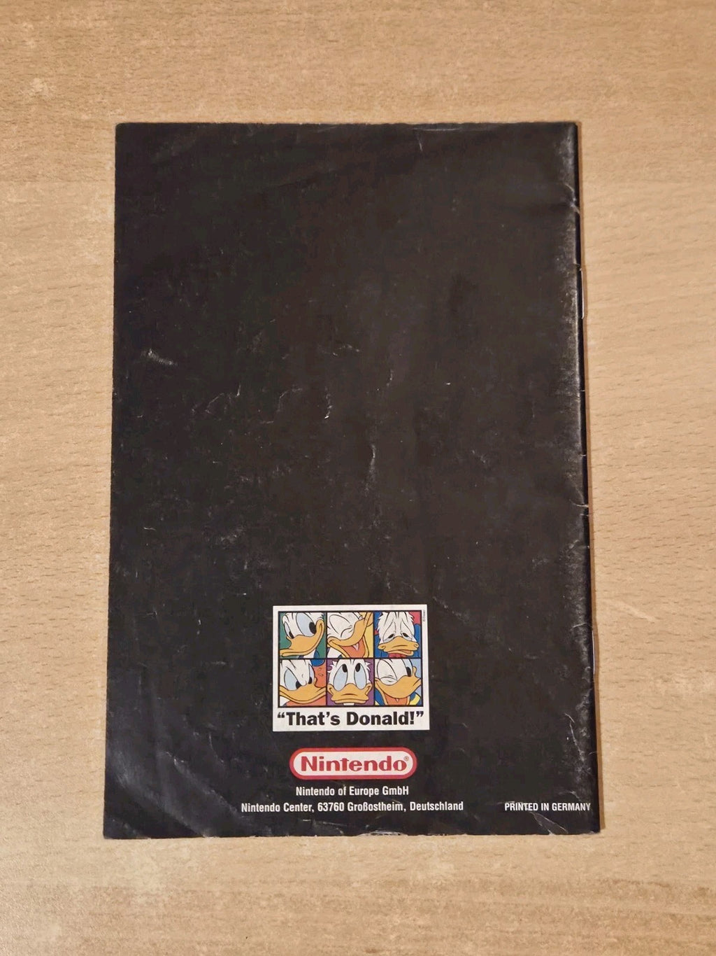 SNES Disney Donald in Maui Mallard Spielanleitung Instruction Booklet AZBP