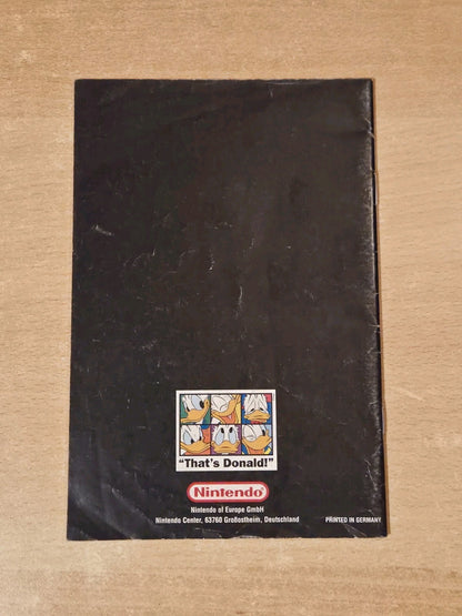 SNES Disney Donald in Maui Mallard Spielanleitung Instruction Booklet AZBP