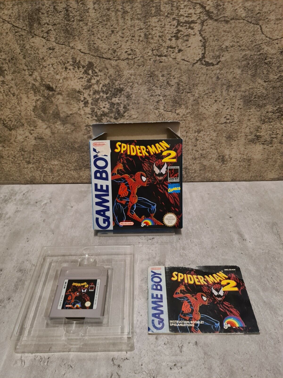 Game Boy Classic Spider-Man 2 mit OVP und Anleitung NOE - T-Retro-Games 