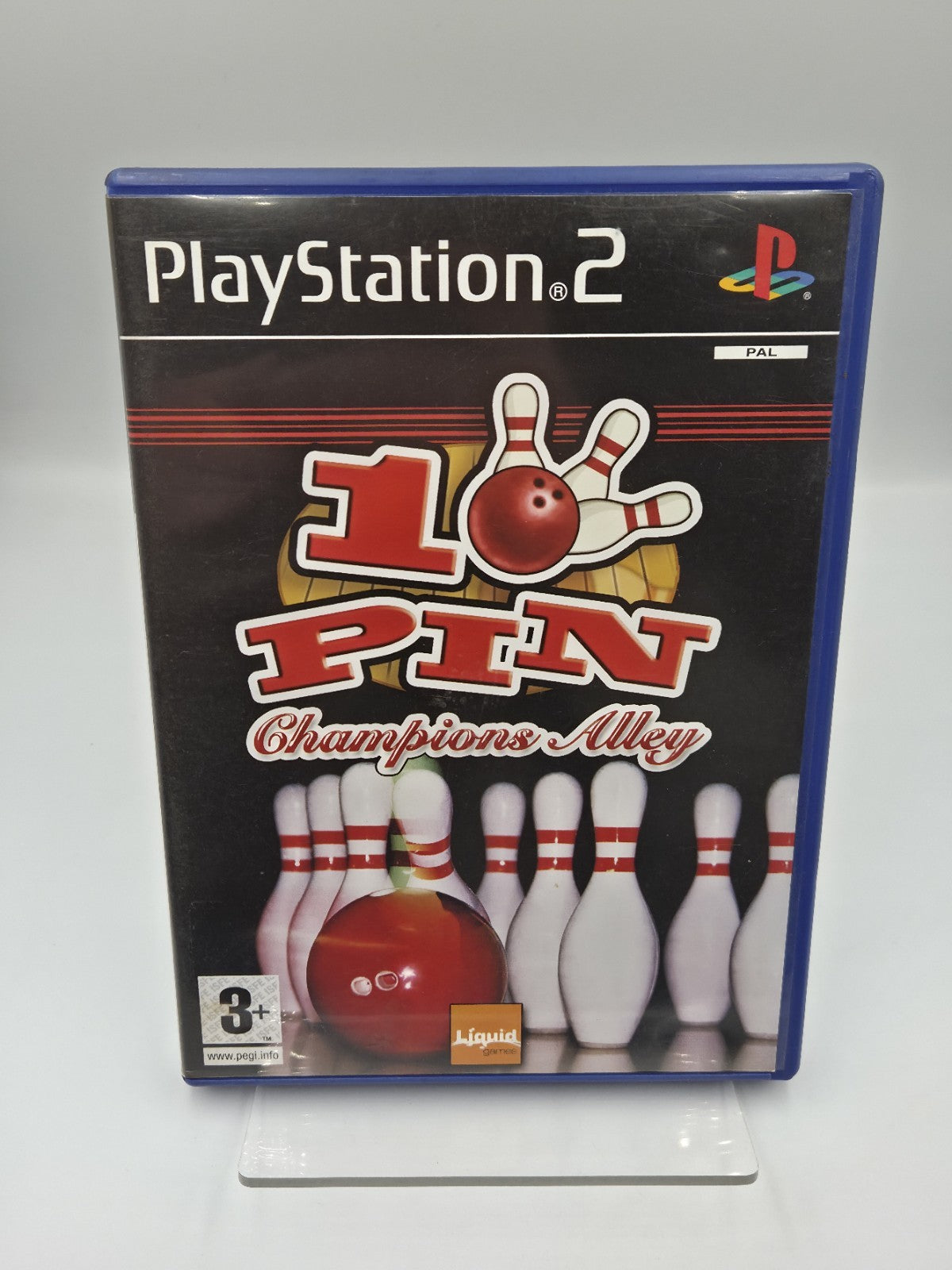 PS2 Playstation 2 Spiel 10 Pin Champions Alley mit OVP und Anleitung Englisch
