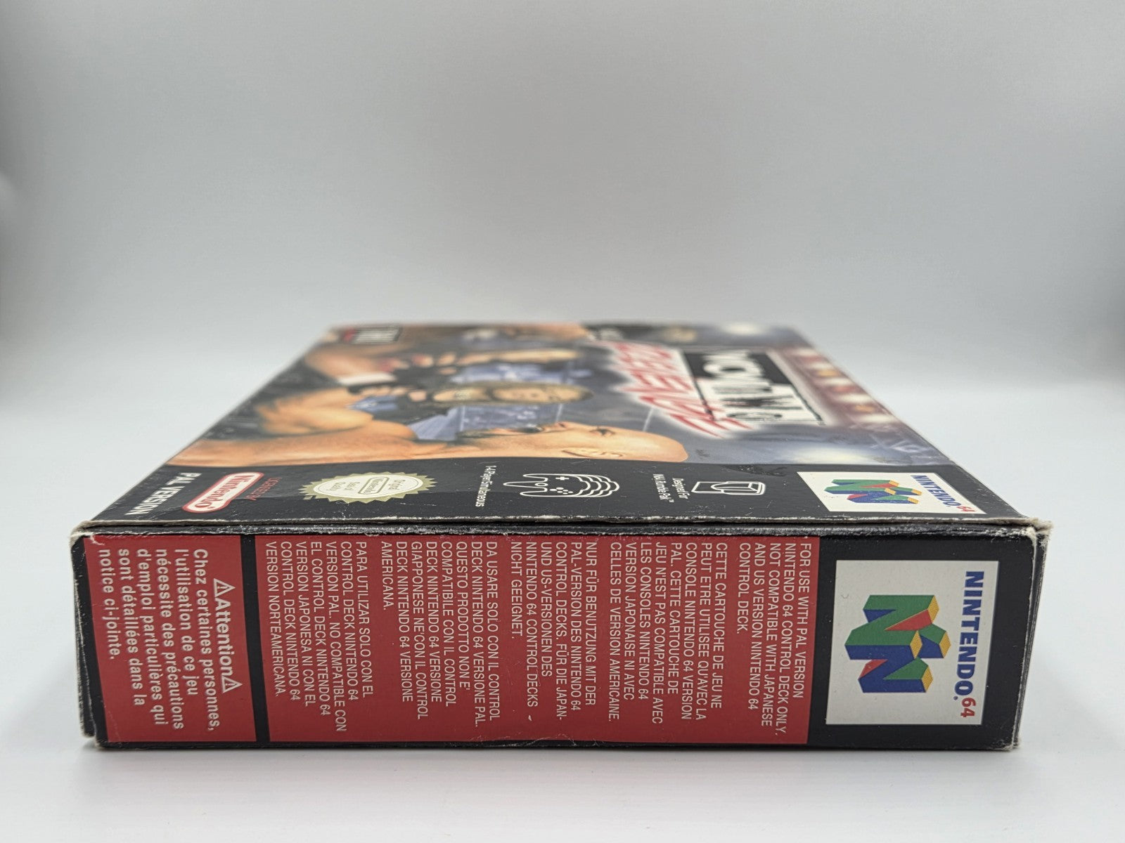 N64 Nintendo 64 WCW/NWO Revenge mit OVP und Anleitung EUR
