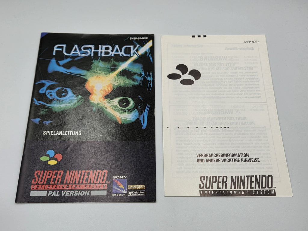 SNES Super Nintendo Flashback mit OVP und Anleitung NOE