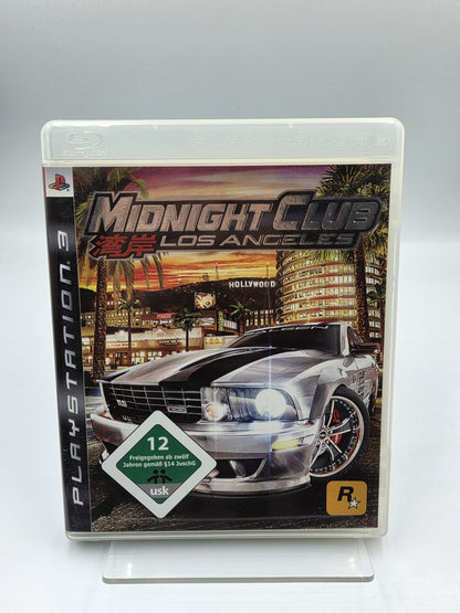 PS3 Playstation 3 Spiel Midnight Club Los Angeles mit OVP und Anleitung Deutsch