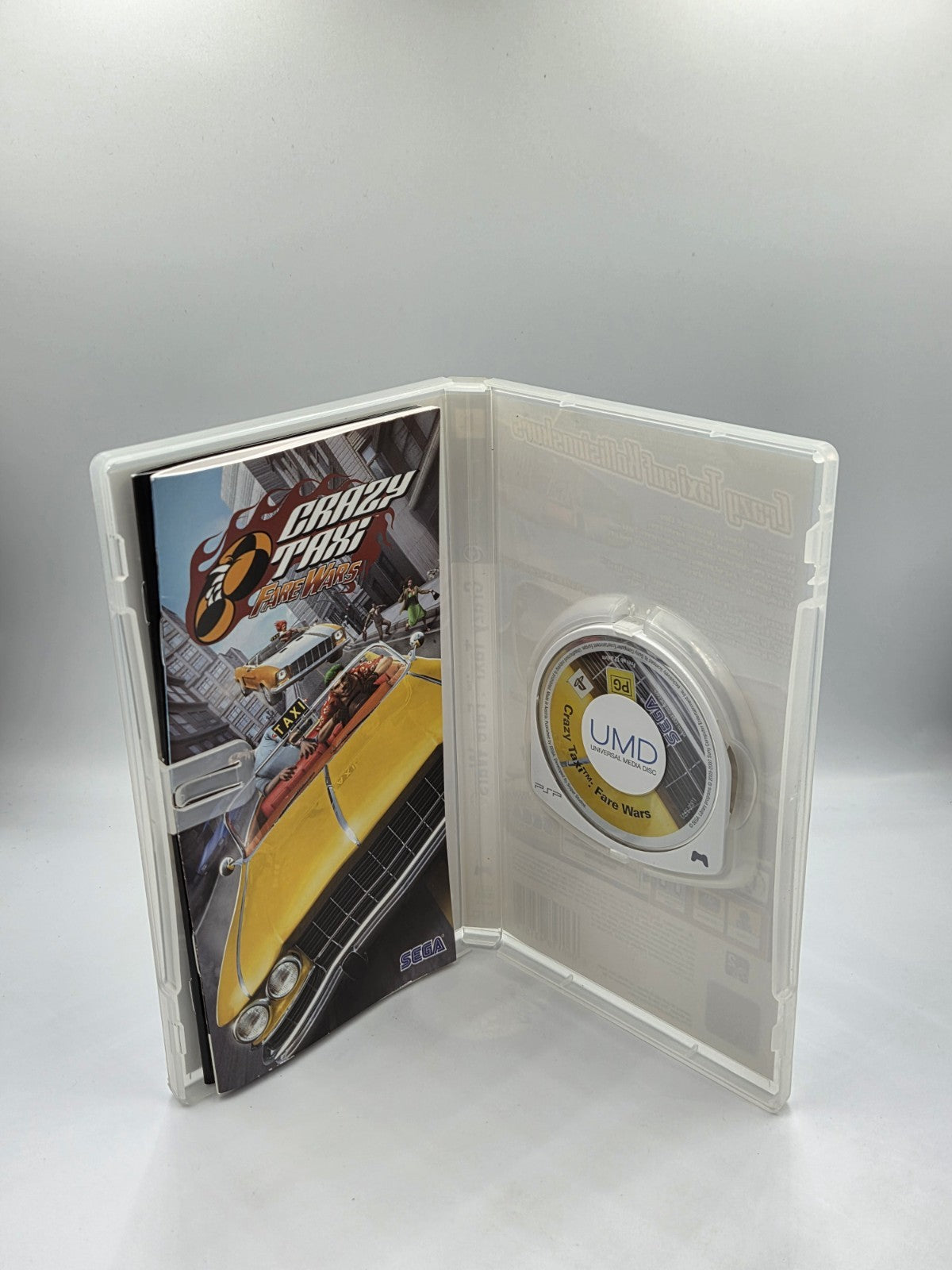 Sony PSP Spiel Crazy Taxi Fare Wars mit OVP und Anleitung Deutsch