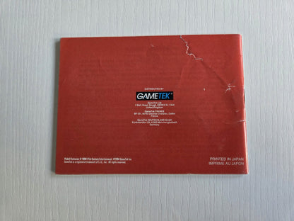 Game Boy Classic Pinball Fantasies Spielanleitung Instruction Booklet EUR