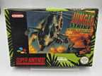 Super Nintendo Jungle Strike The Sequel To Desert Strike + OVP und Anleitung EUR