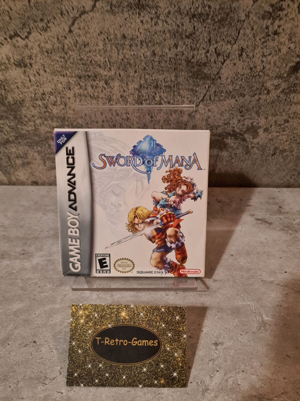 Gameboy Advance Sword of Mana USA Leer OVP Empty Box - T-Retro-Games 