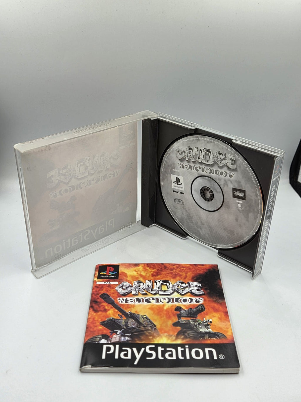 PS1 Playstation 1 Grudge Warriors mit OVP und Anleitung Multilingual