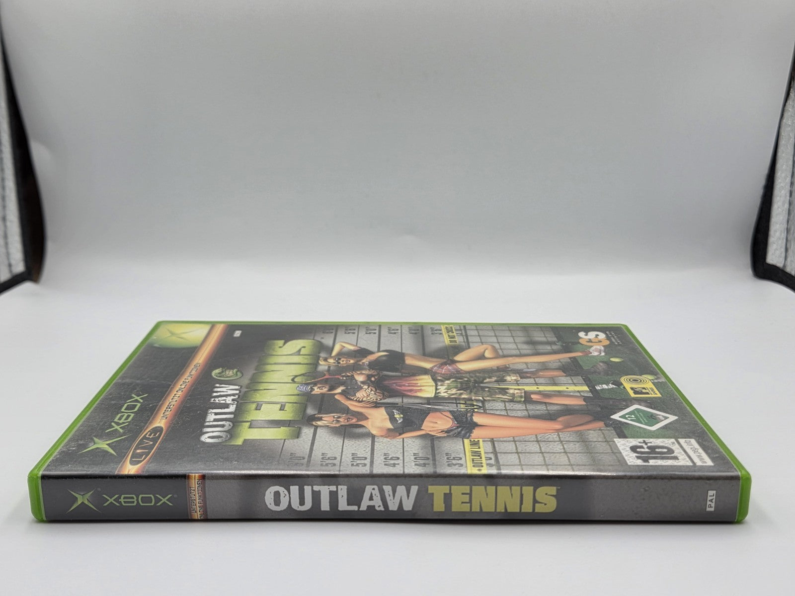 XBOX Spiel Outlaw Tennis mit OVP und Anleitung Deutsch - T-Retro-Games 