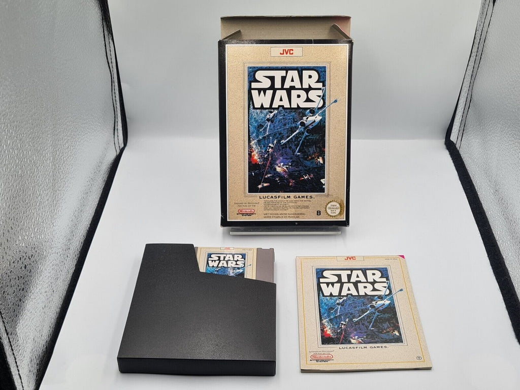 NES Star Wars mit OVP und Anleitung FRA - T-Retro-Games 