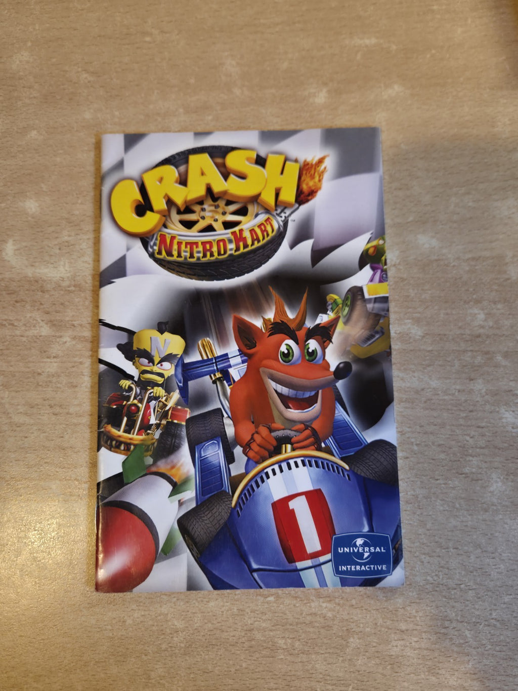 Nintendo GameCube Crash Nitro Kart  Spielanleitung Instruction Booklet NOE