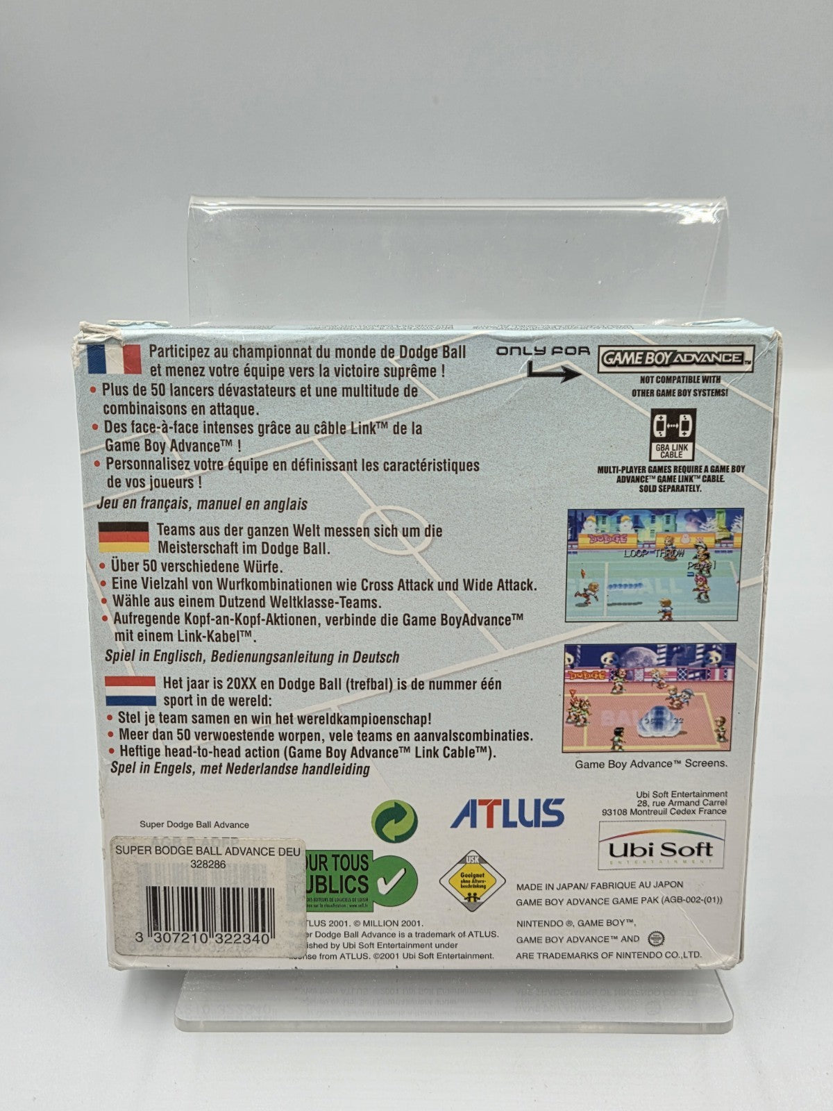 Nintendo Game Boy Advance Super Dodge Ball Advance mit OVP und Anleitung EUR