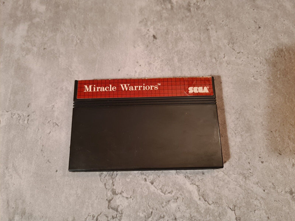 Sega Master System Miracle Warriors mit OVP Multi Language - T-Retro-Games 