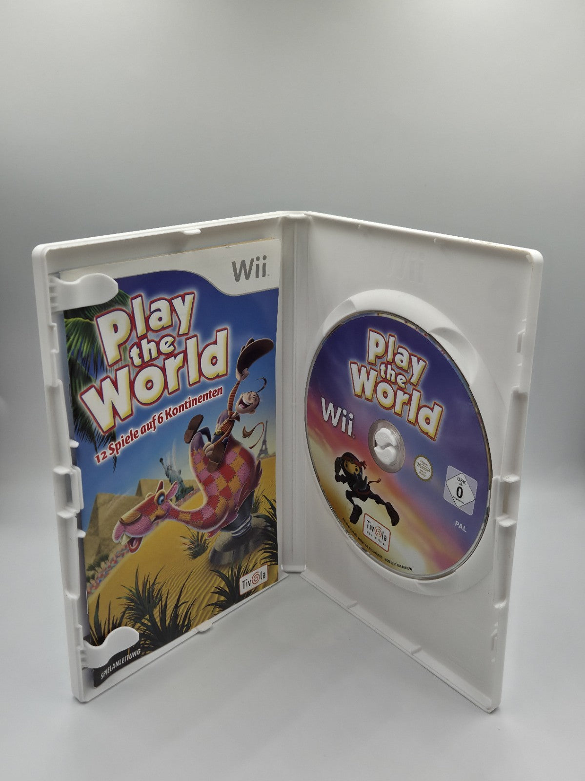 Nintendo Wii Spiel Play The World mit OVP und Anleitung NOE