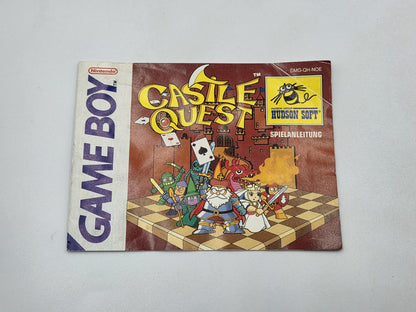 Nintendo Game Boy Classic Spiel Castle Quest mit OVP und Anleitung NOE