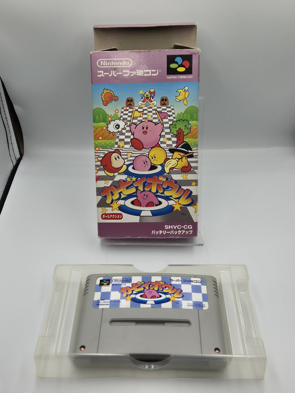 SFC Super Famicom Kirby's Dream Course mit OVP Japan