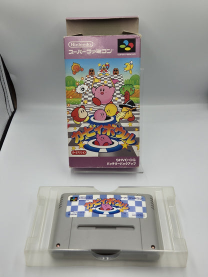 SFC Super Famicom Kirby's Dream Course mit OVP Japan